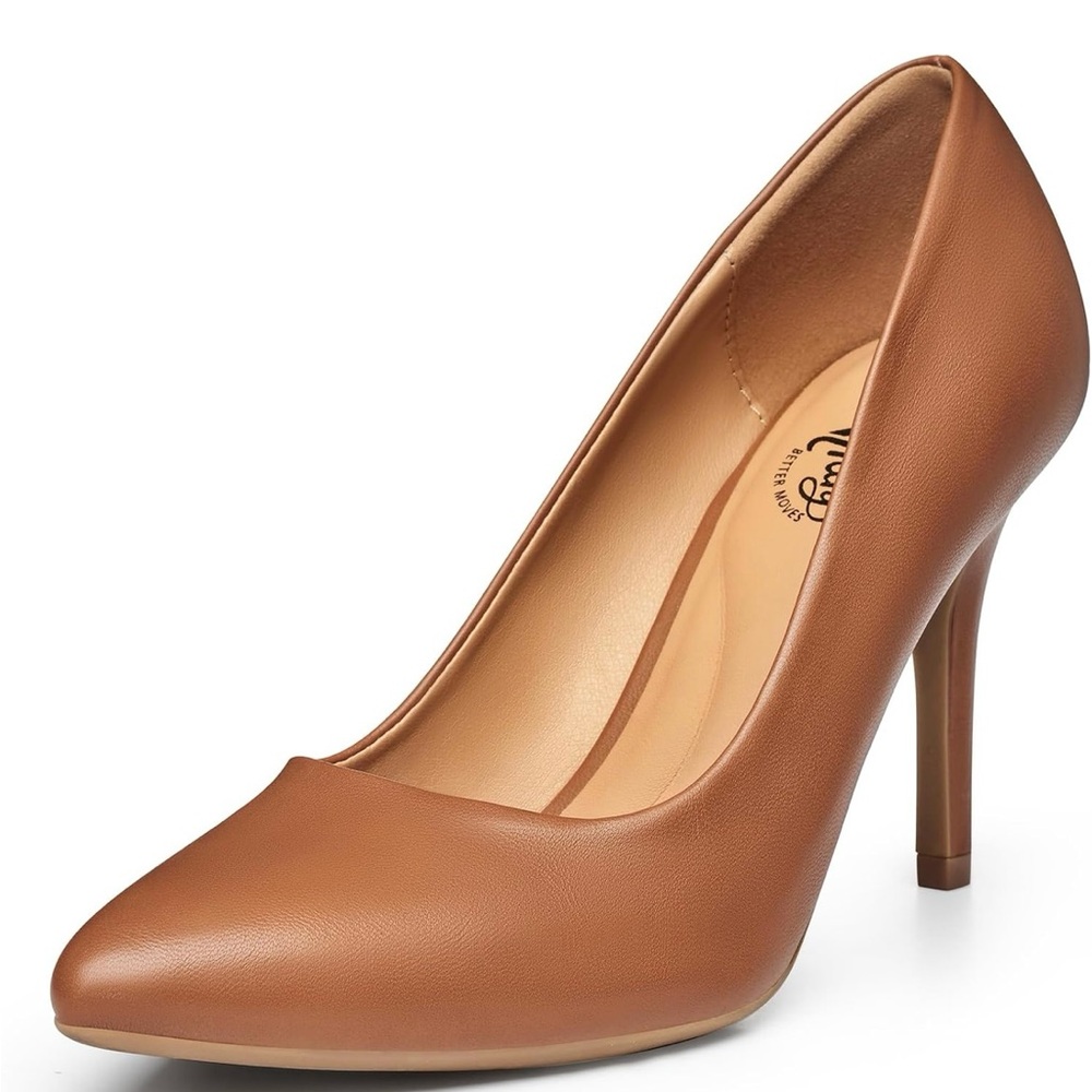 Elegant Brown High Heel Pumps
